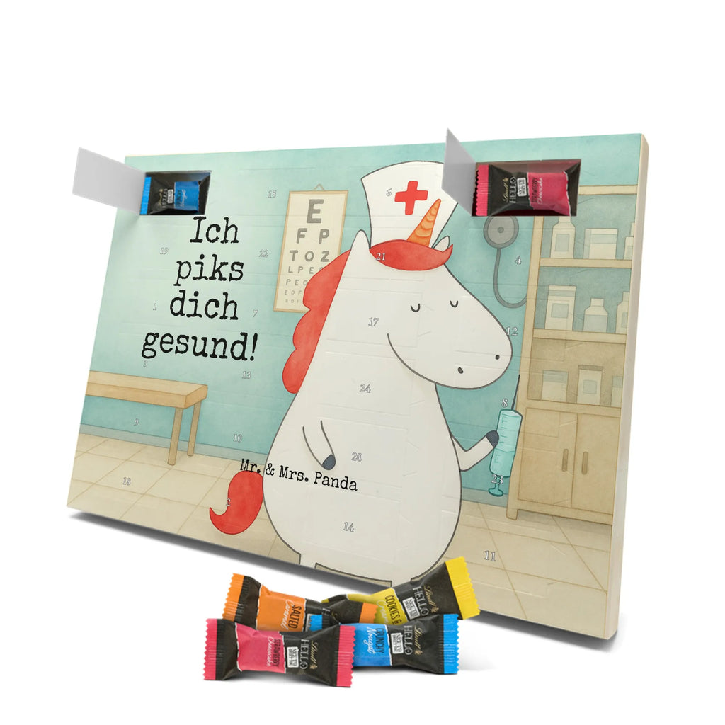 Chocolate advent calendar unicorn Nurse Design doctor gift, nurse thank you, hospital, nurse gift