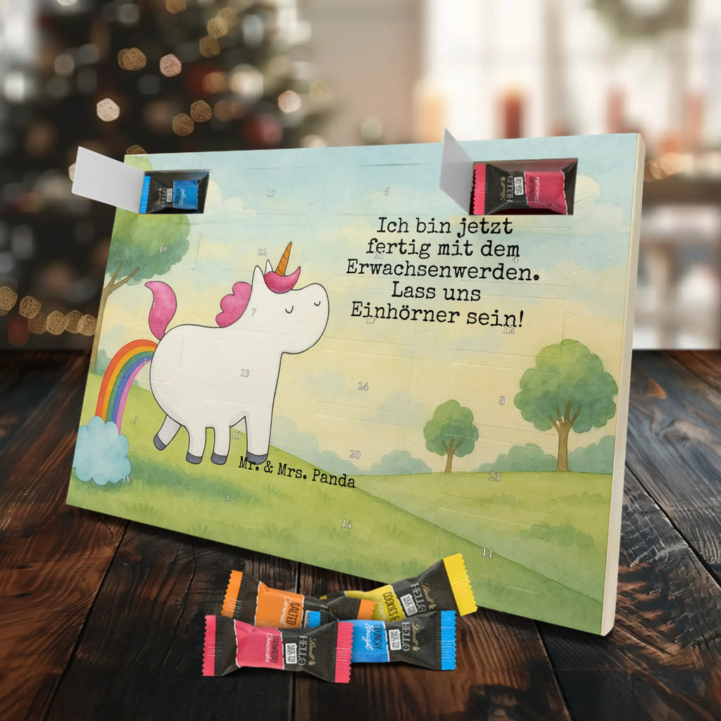 Chocolate advent calendar unicorn fart Design fart, unicorn fart, girlfriend gift, uniorn saying, fun, rainbow, present