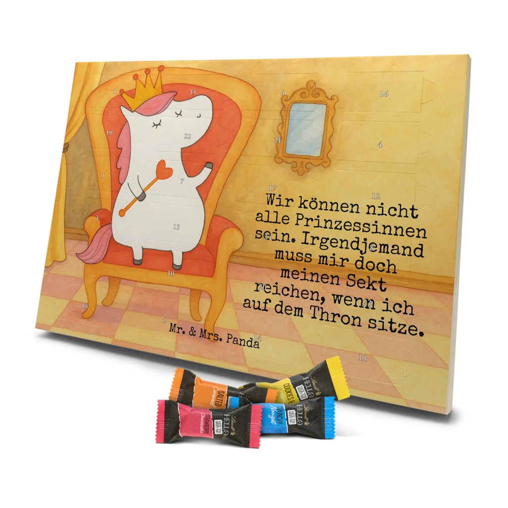 Chocolate advent calendar unicorn princess Design bff gift, girlfriend present, present, birthday gift, birthday, gift, unicornprincess