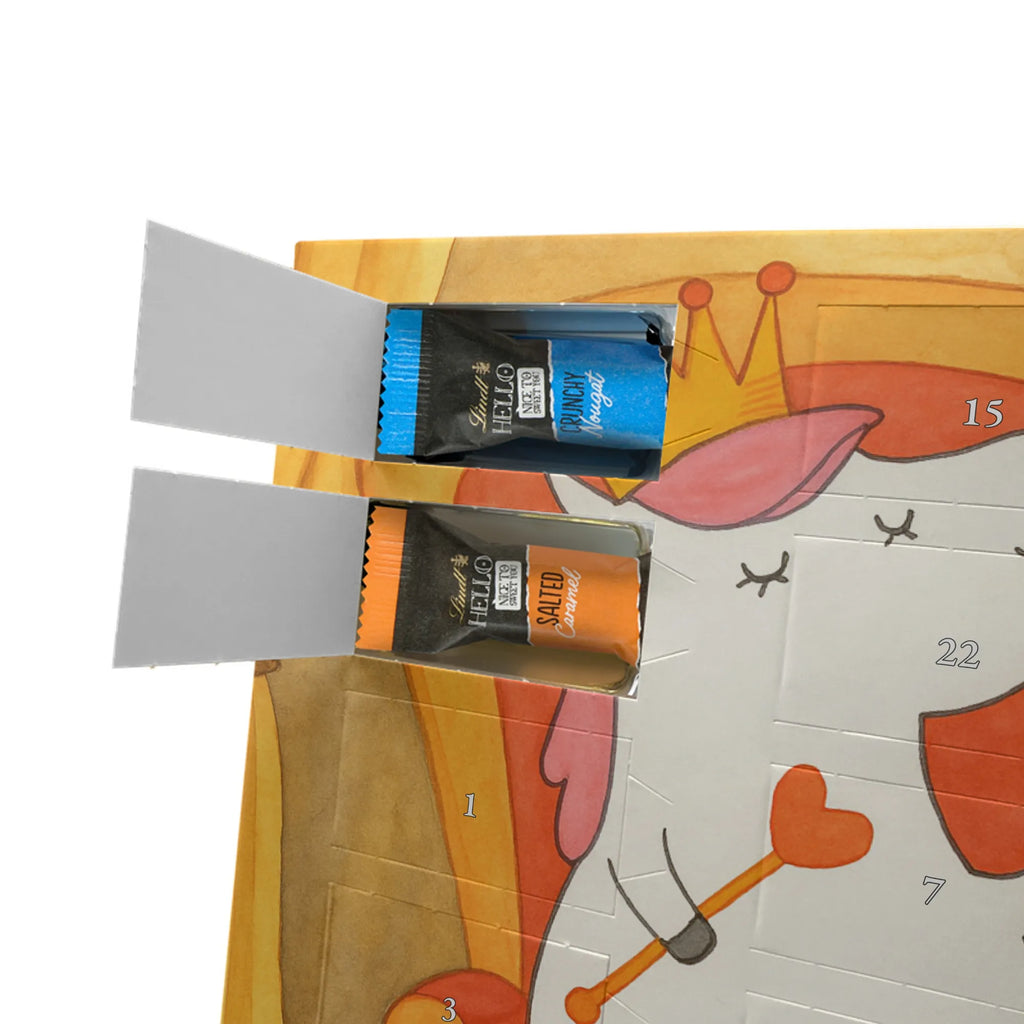 Chocolate advent calendar unicorn princess Design bff gift, girlfriend present, present, birthday gift, birthday, gift, unicornprincess