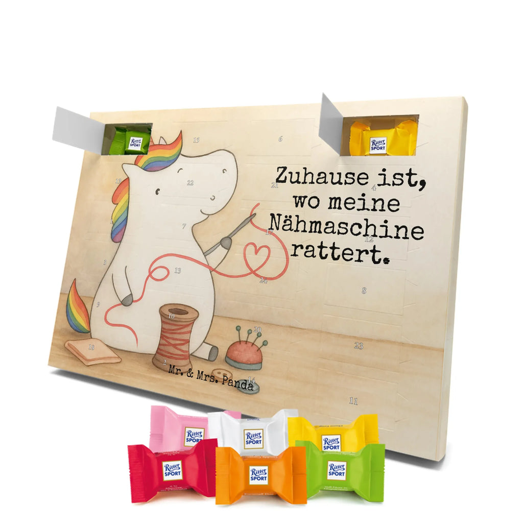 Chocolate advent calendar unicorn seamstress Design seamstress present, knitting, sew, sewing room, girlfriend, crochet, tinkering, seamstress gift