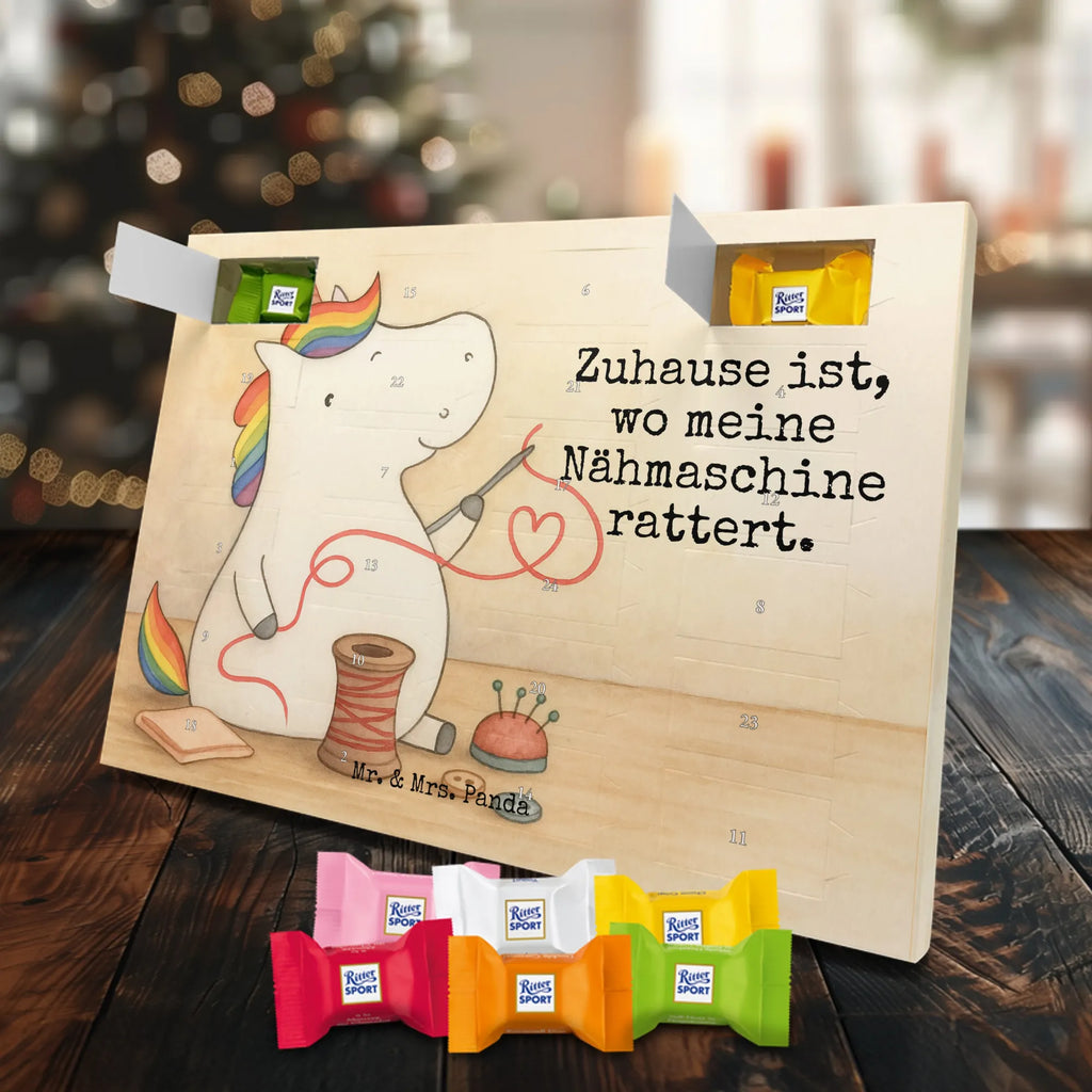 Chocolate advent calendar unicorn seamstress Design seamstress present, knitting, sew, sewing room, girlfriend, crochet, tinkering, seamstress gift
