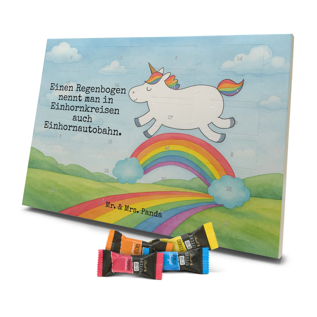 Chocolate advent calendar unicorn rainbow Design unicorn highway, rainbow, unicornpower, unicorn car, expressway, unicorn love, gift, birthday present