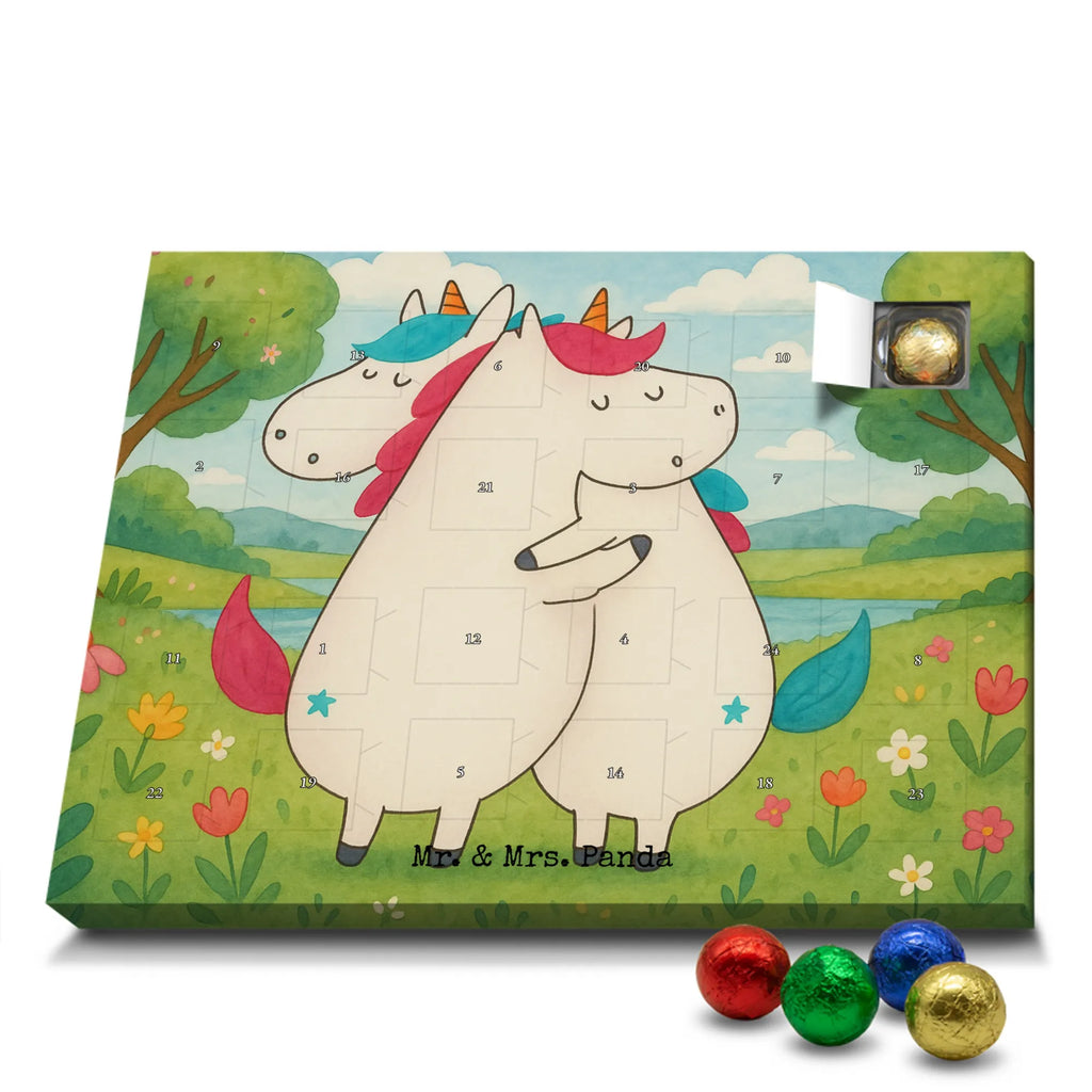 Chocolate advent calendar unicorns Embrace Design Sisters, Siblings, Girlfriends