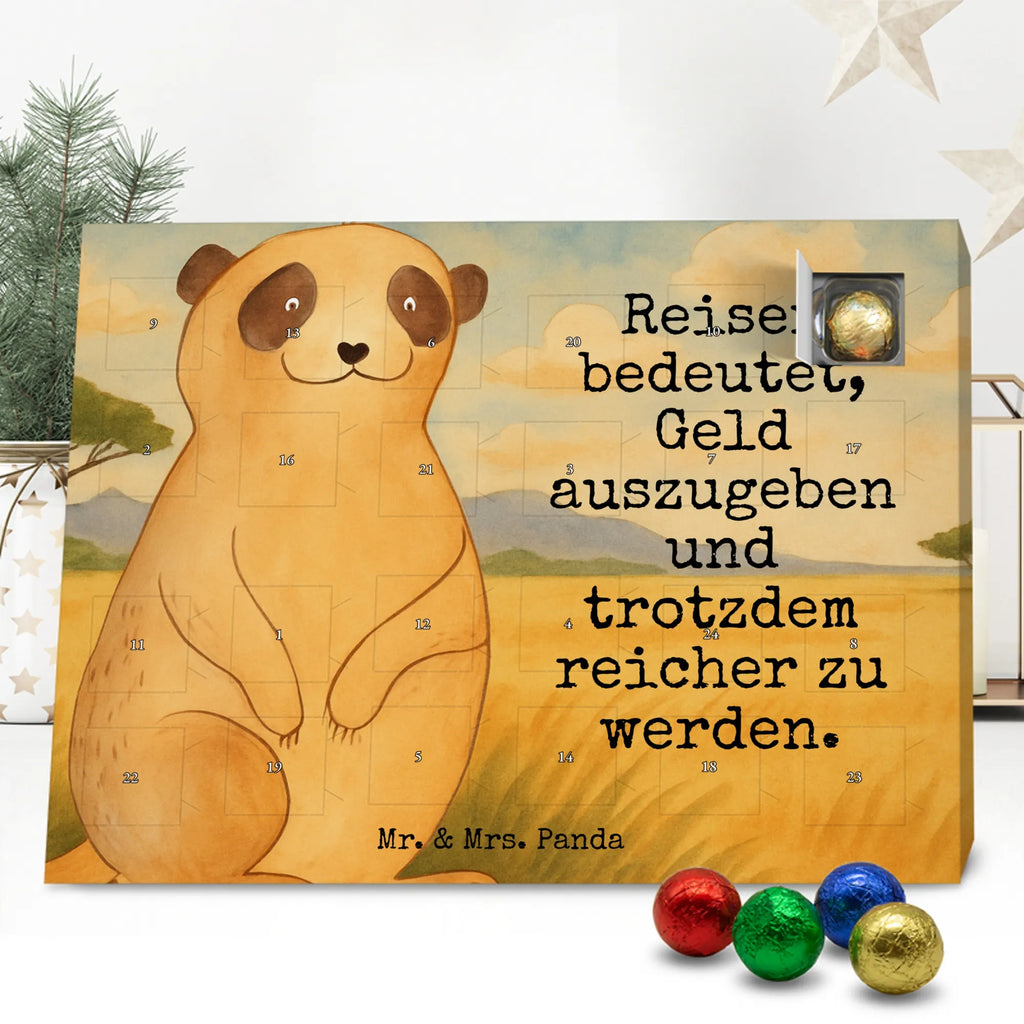 Chocolate advent calendar Meerkat Design Africa, Meerkat, Road trip, Africa trip, Saying, World trip, Travel