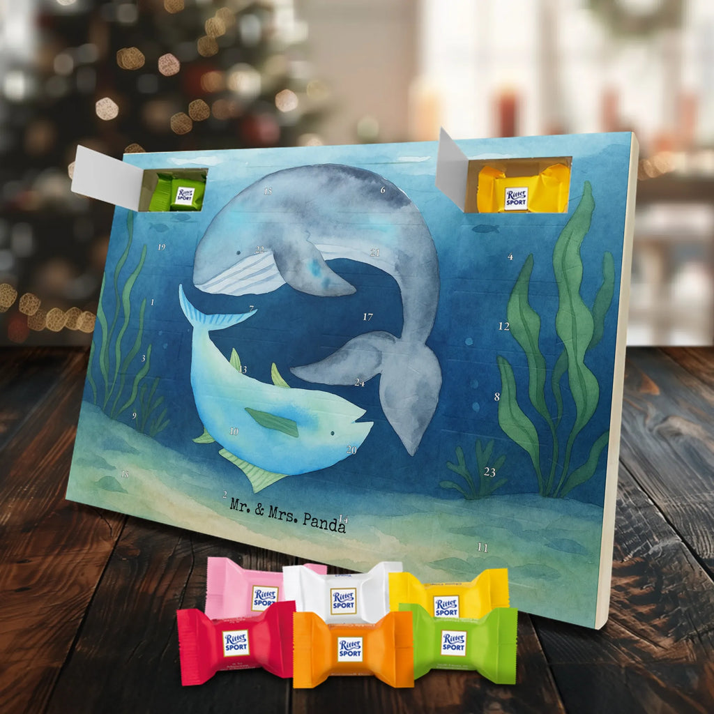 Chocolate advent calendar whale tuna Design card, gift ideas, gifts, small animals, cute, cute animal motives, hand drawn, funny sayings, good mood, special gifts, animal lover, tuna, word joke funny, choice, joke, saying funny, flat joke, whale, flat joke gift, saying of the day