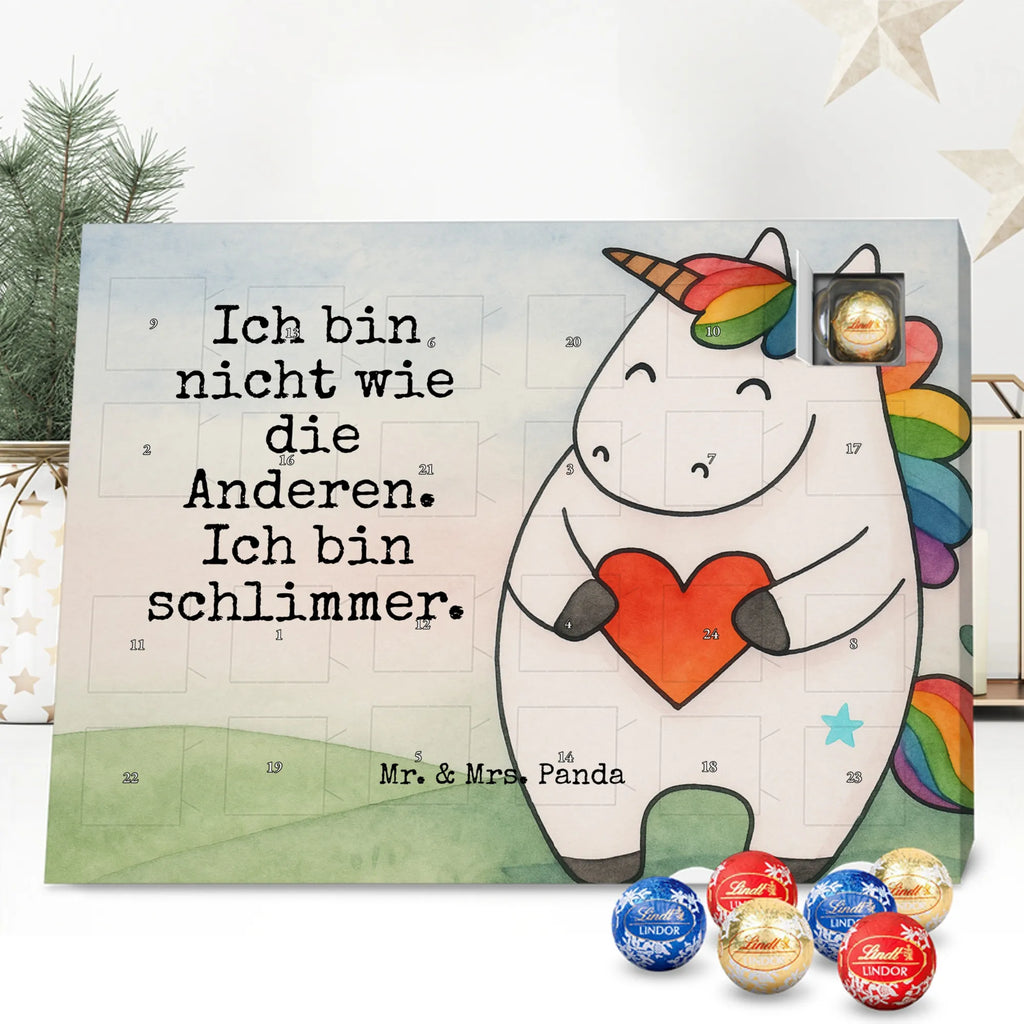 Chocolate advent calendar unicorn Heart Design different, heart, girlfriend present, girlfriend gift, bad girl, evil