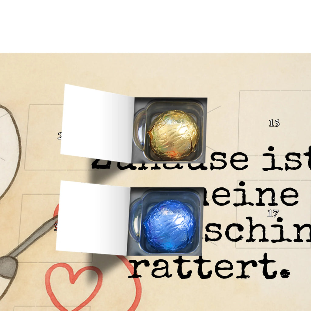 Chocolate advent calendar unicorn seamstress Design seamstress present, knitting, sew, sewing room, girlfriend, crochet, tinkering, seamstress gift