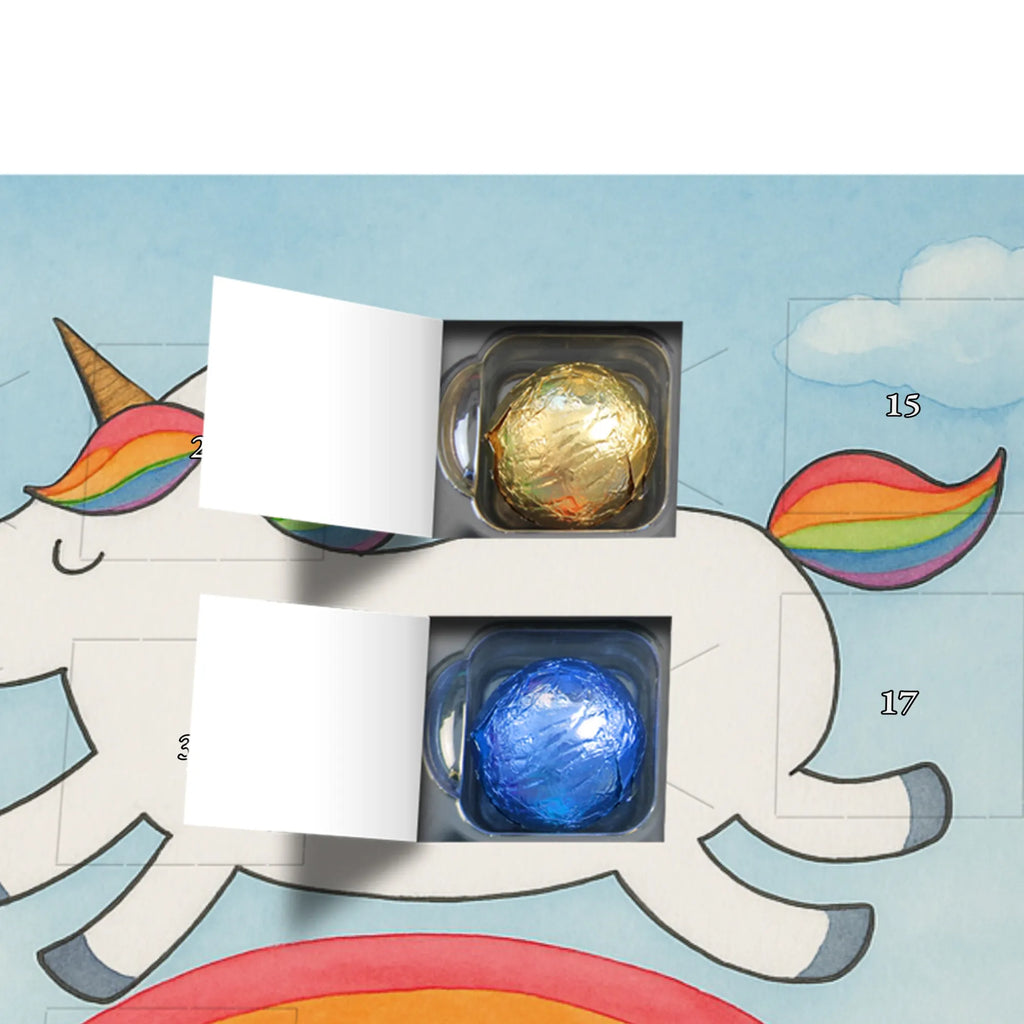 Chocolate advent calendar unicorn rainbow Design unicorn highway, rainbow, unicornpower, unicorn car, expressway, unicorn love, gift, birthday present