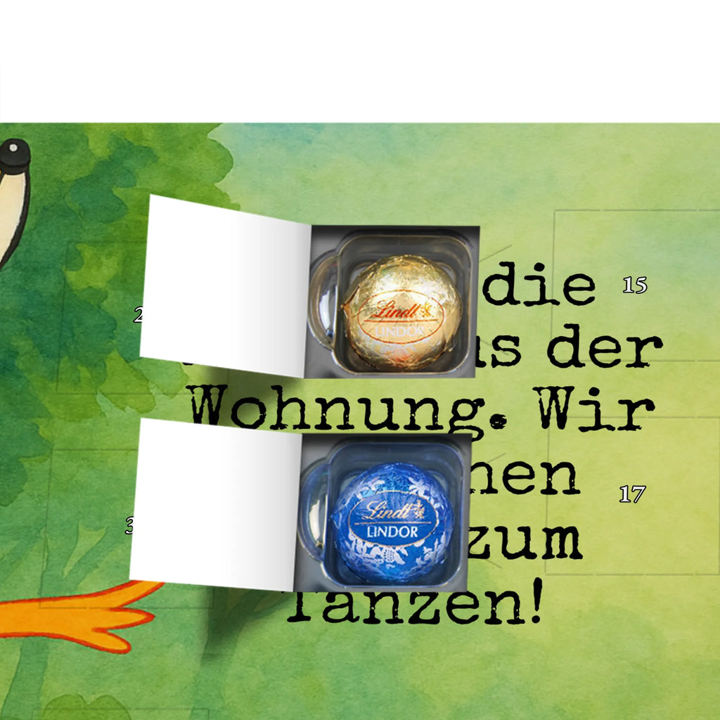 Chocolate advent calendar Fox ballerina Design animal lover, foxes, forest wildlife, clever as a fox, vixen, dancer, invitation, birthday, fox saying, dancing, ballet