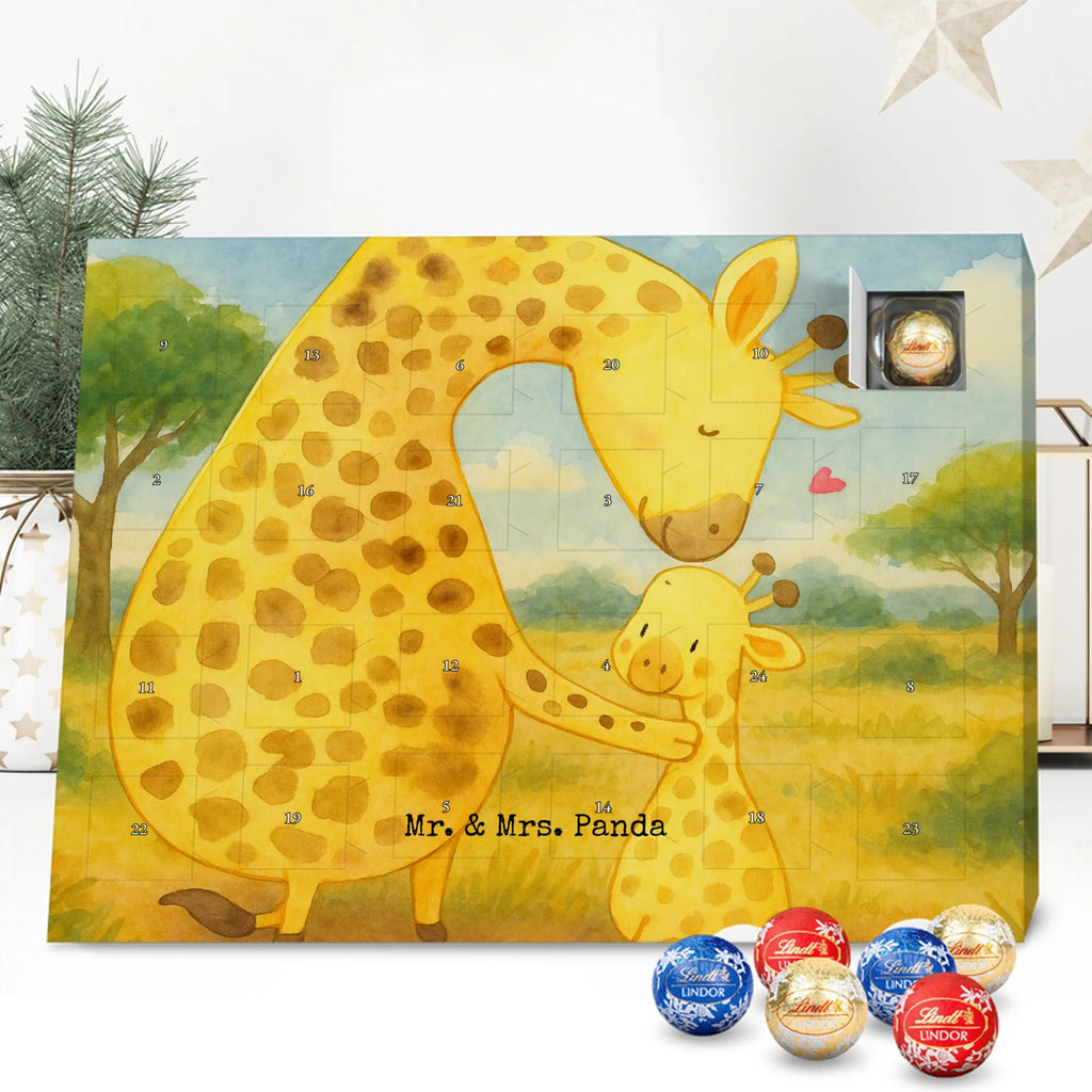 Chocolate advent calendar giraffe child Design Africa, mum, favourite person, child, son, daughter, mother