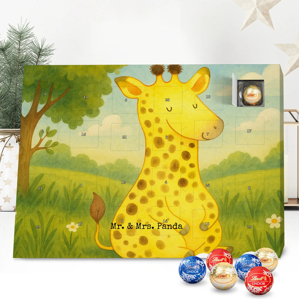 Chocolate advent calendar giraffe Satisfied Design Africa, Adventure