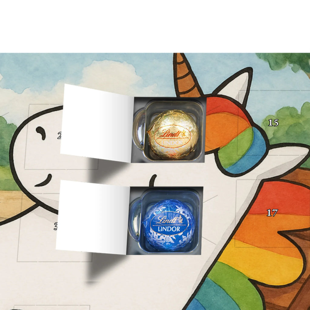 Chocolate advent calendar unicorn cocktail Design girlfriend present, girlfriend gift, birthday, fun, champagne, celebrating