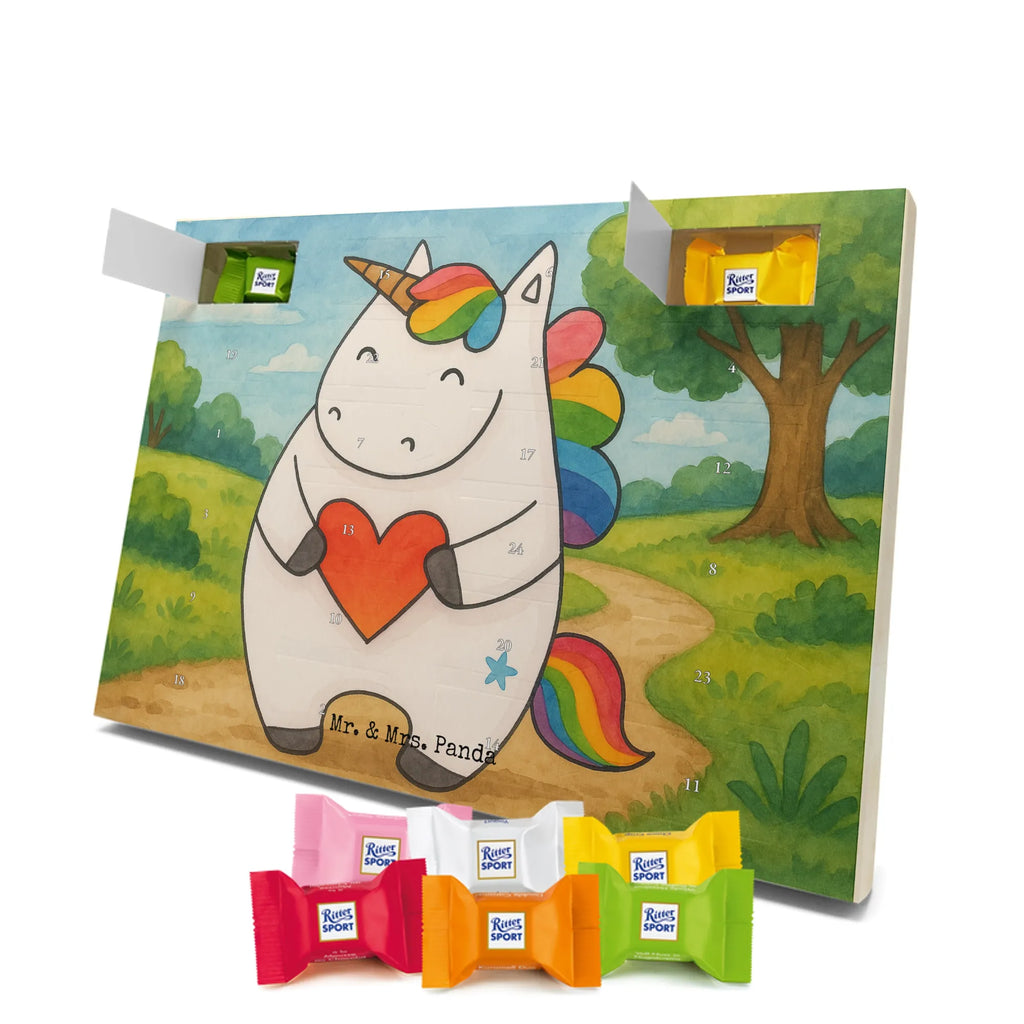 Chocolate advent calendar unicorn Heart Design different, heart, girlfriend present, girlfriend gift, bad girl, evil