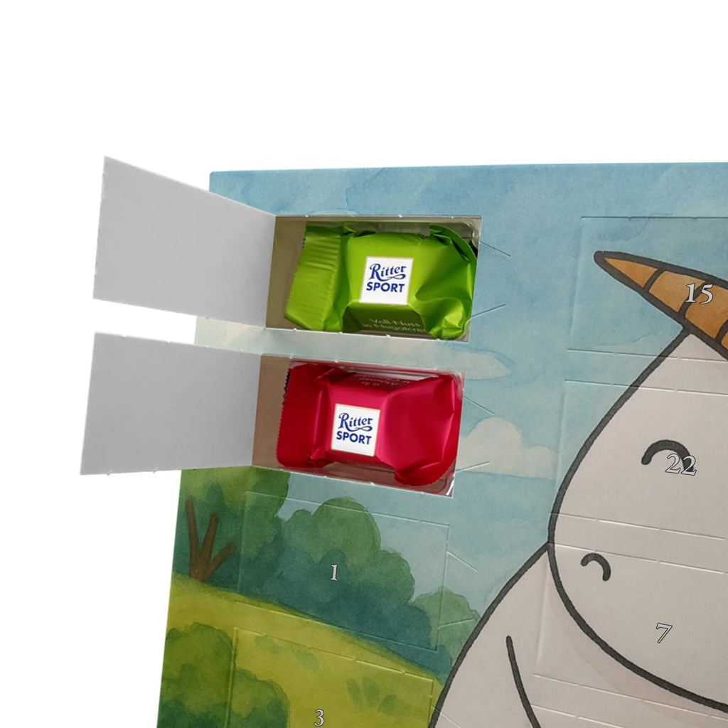 Chocolate advent calendar unicorn Heart Design different, heart, girlfriend present, girlfriend gift, bad girl, evil