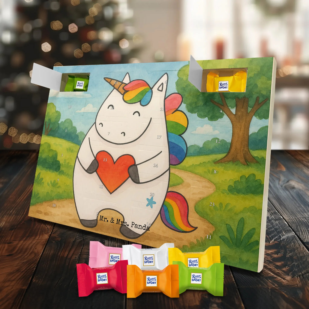 Chocolate advent calendar unicorn Heart Design different, heart, girlfriend present, girlfriend gift, bad girl, evil