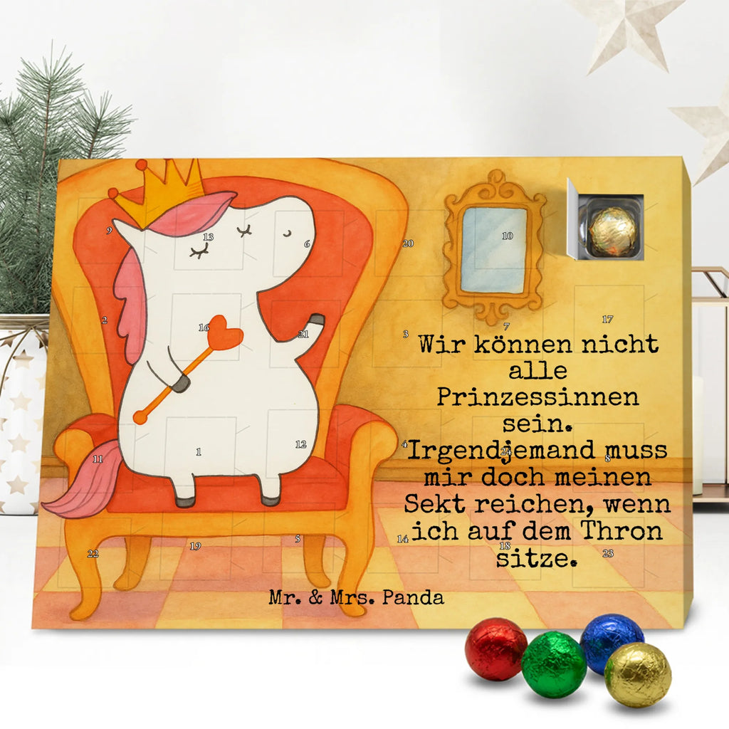 Chocolate advent calendar unicorn princess Design bff gift, girlfriend present, present, birthday gift, birthday, gift, unicornprincess