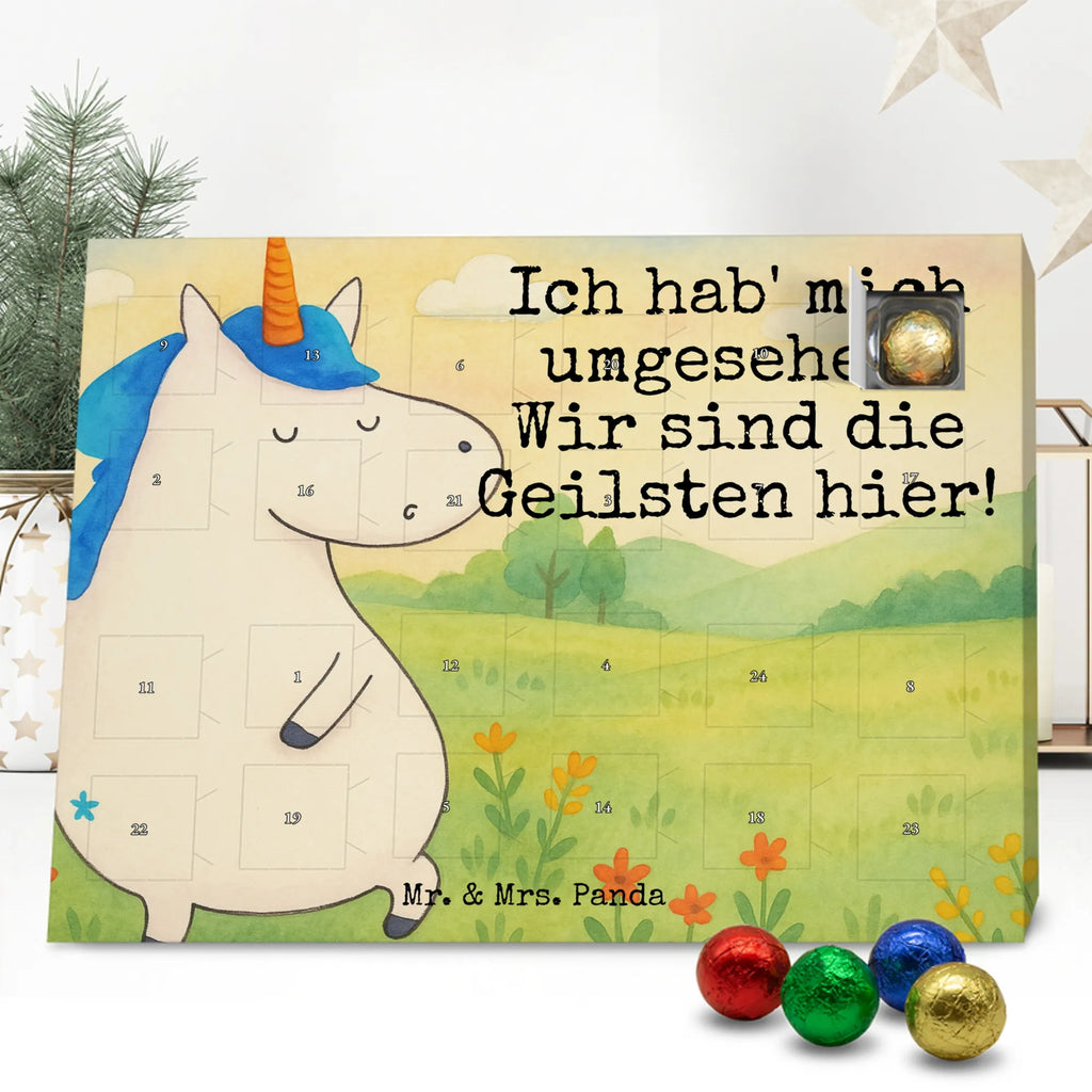 Chocolate advent calendar unicorn Man Design girlfriend gift, pretty, best friend, girlfriend present, best, man
