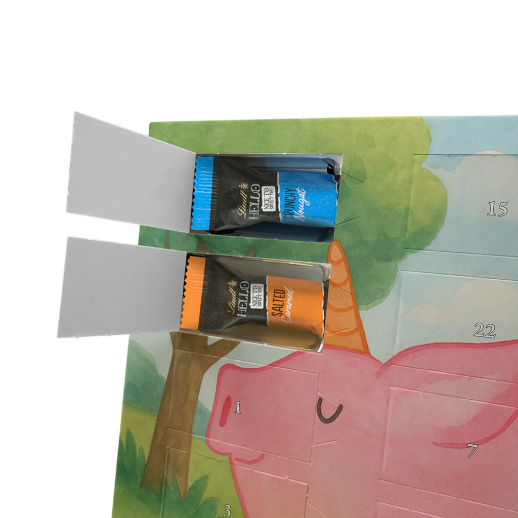 Chocolate advent calendar unicorn Pig Design Funny saying, pigcorn, piggycorn, girlfriend gift