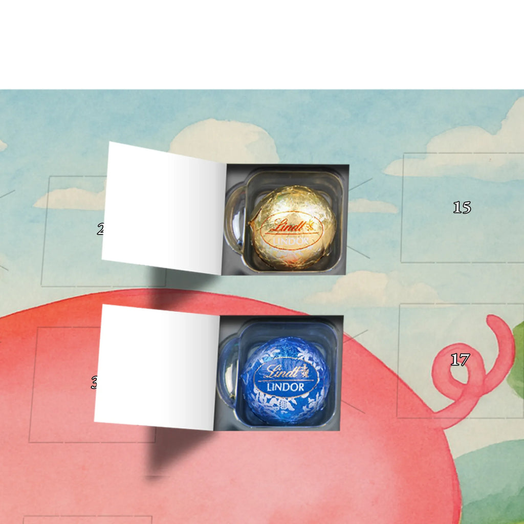 Chocolate advent calendar unicorn Pig Design Funny saying, pigcorn, piggycorn, girlfriend gift