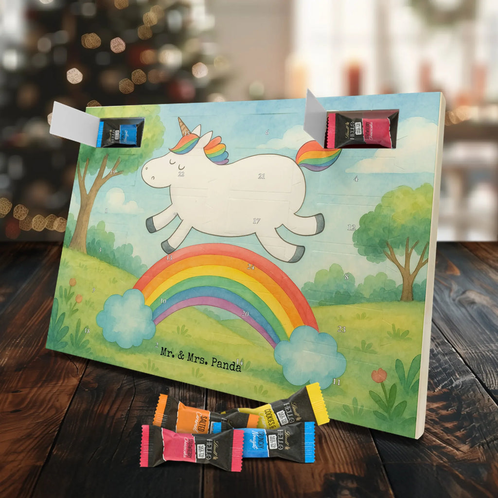 Chocolate advent calendar unicorn rainbow Design unicorn highway, rainbow, unicornpower, unicorn car, expressway, unicorn love, gift, birthday present