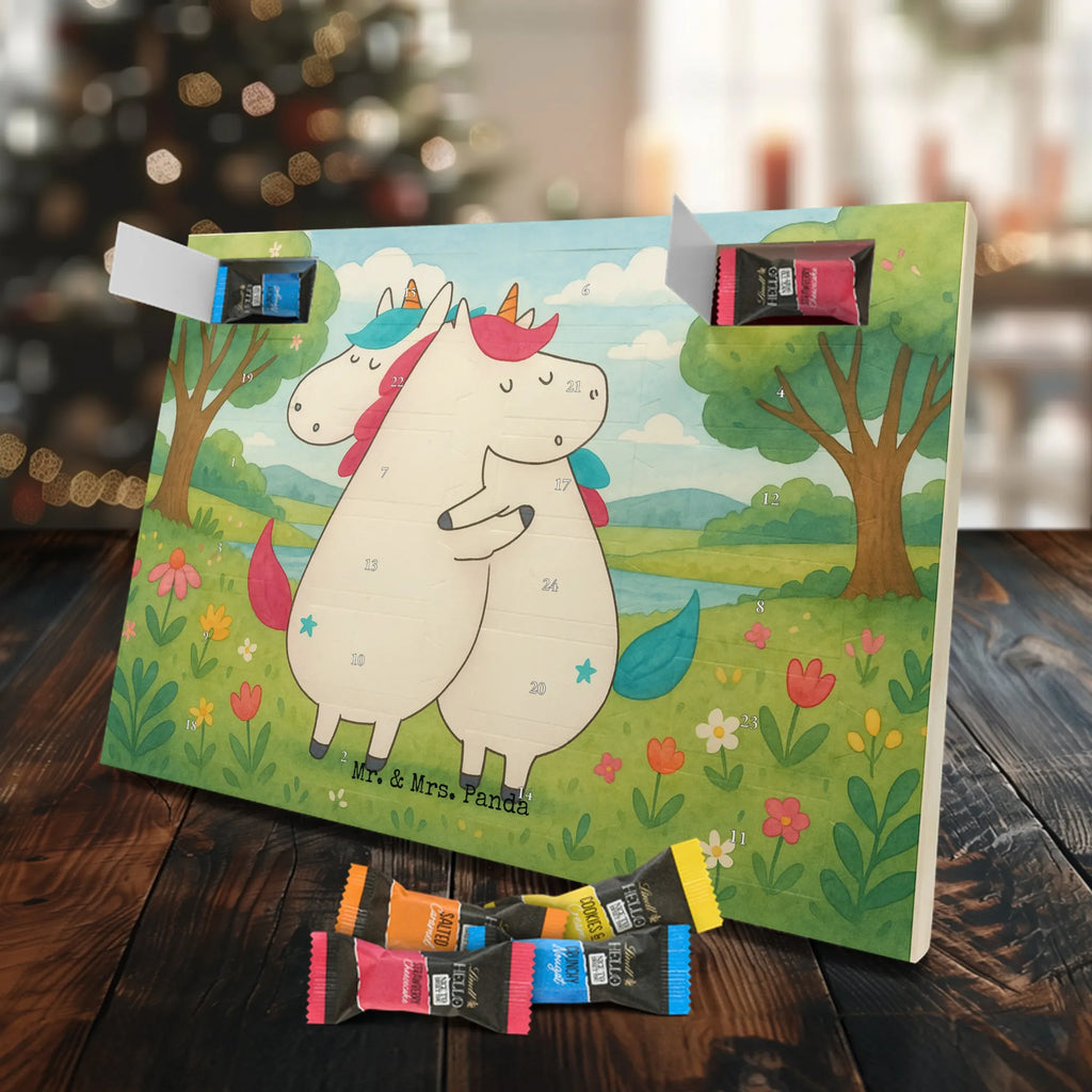 Chocolate advent calendar unicorns Embrace Design Sisters, Siblings, Girlfriends