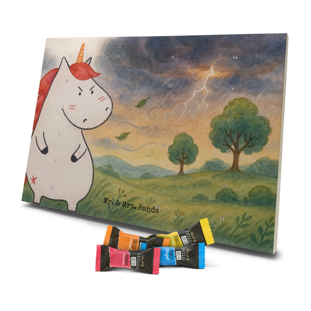 Chocolate advent calendar unicorn Fury Design reality, stupid questions, colleg gift, work, angry, office gift, listless, announcement