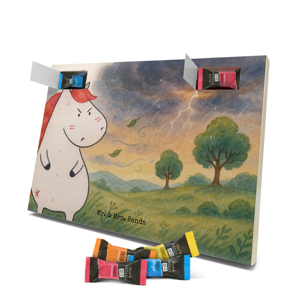 Chocolate advent calendar unicorn Fury Design reality, stupid questions, colleg gift, work, angry, office gift, listless, announcement