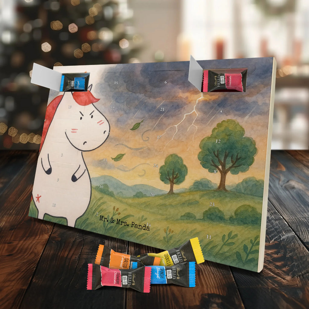 Chocolate advent calendar unicorn Fury Design reality, stupid questions, colleg gift, work, angry, office gift, listless, announcement