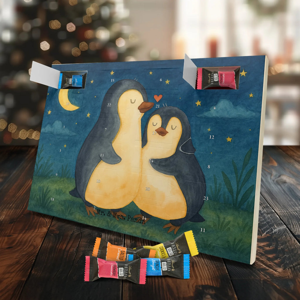Chocolate advent calendar penguins Fall asleep Design Loving, Two, Together, Marriage, Proposal of marriage, Love gift, gift for her, gift for him, anniversary gift, Valentine&#39;s Day Gift for Women Love Gift Anniversary Wedding Anniversary Party Favor Gift for Girlfriend Gift for Partner Boyfriend Gift Token of Love for Men for Husband