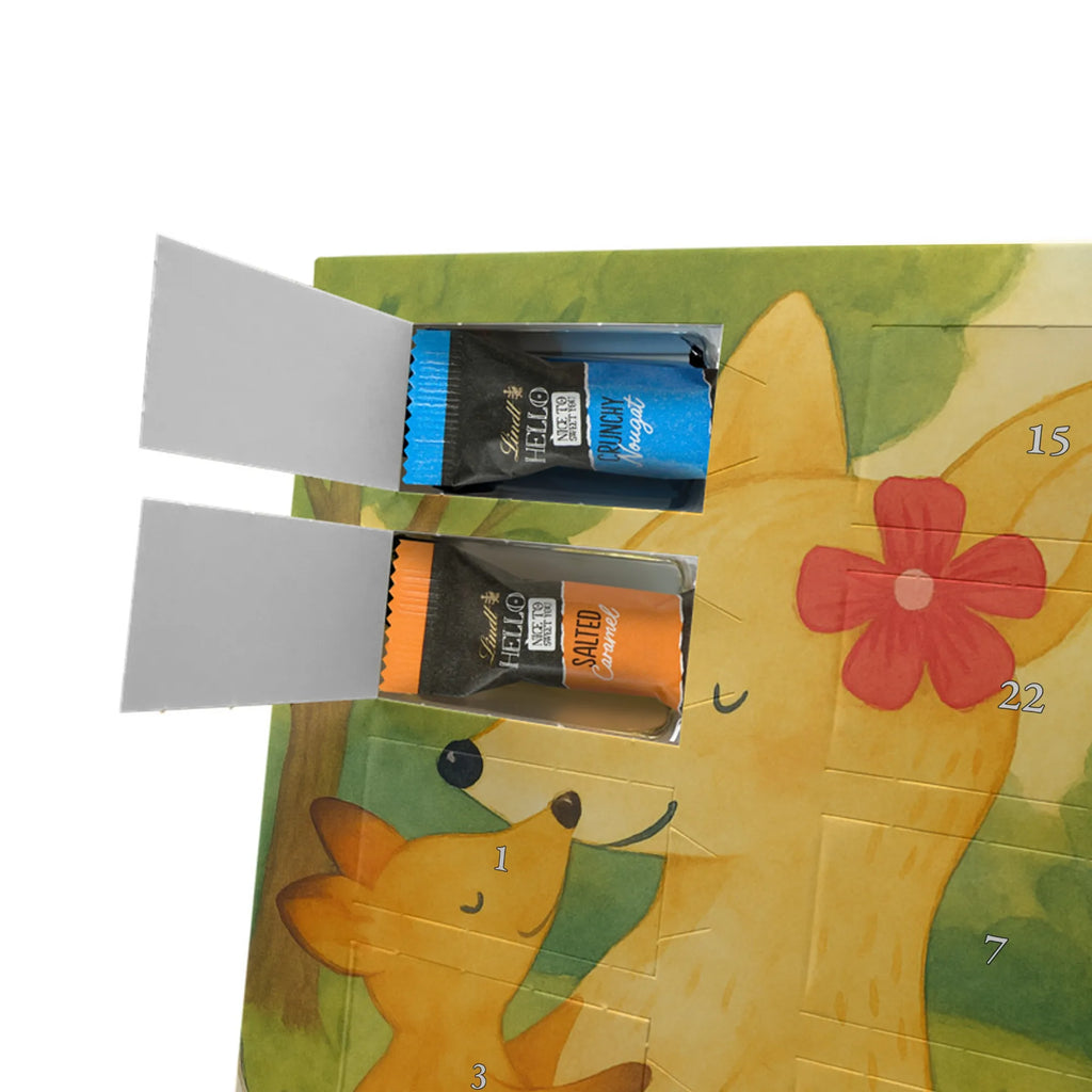 Chocolate advent calendar Fox mummy Design Father's Day, Mother's Day, best daughter, favourite daughter, daughter, mother, present