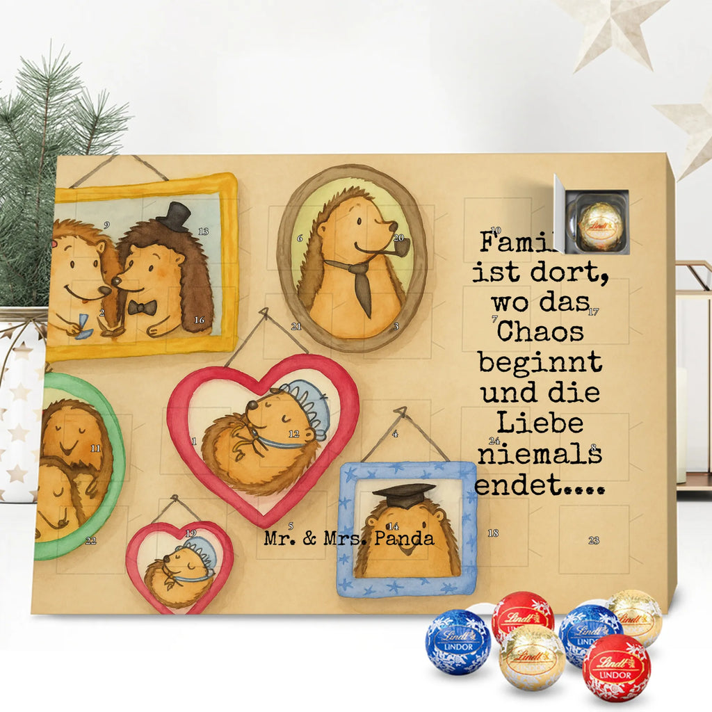 Chocolate advent calendar Hedgehog family Design Father's Day, Mother's Day, hedgehogs, mum, pictures, solidarity