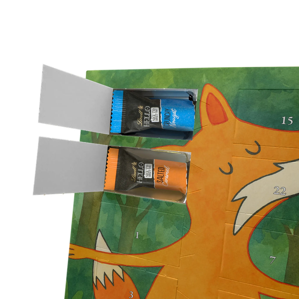 Chocolate advent calendar Fox ballerina Design animal lover, foxes, forest wildlife, clever as a fox, vixen, dancer, invitation, birthday, fox saying, dancing, ballet