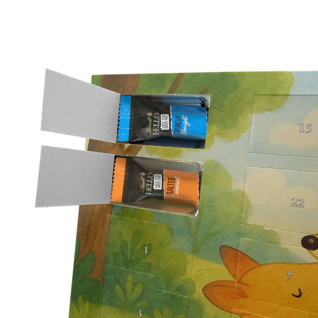 Chocolate advent calendar Fox mummy Design Father's Day, Mother's Day, best daughter, favourite daughter, daughter, mother, present