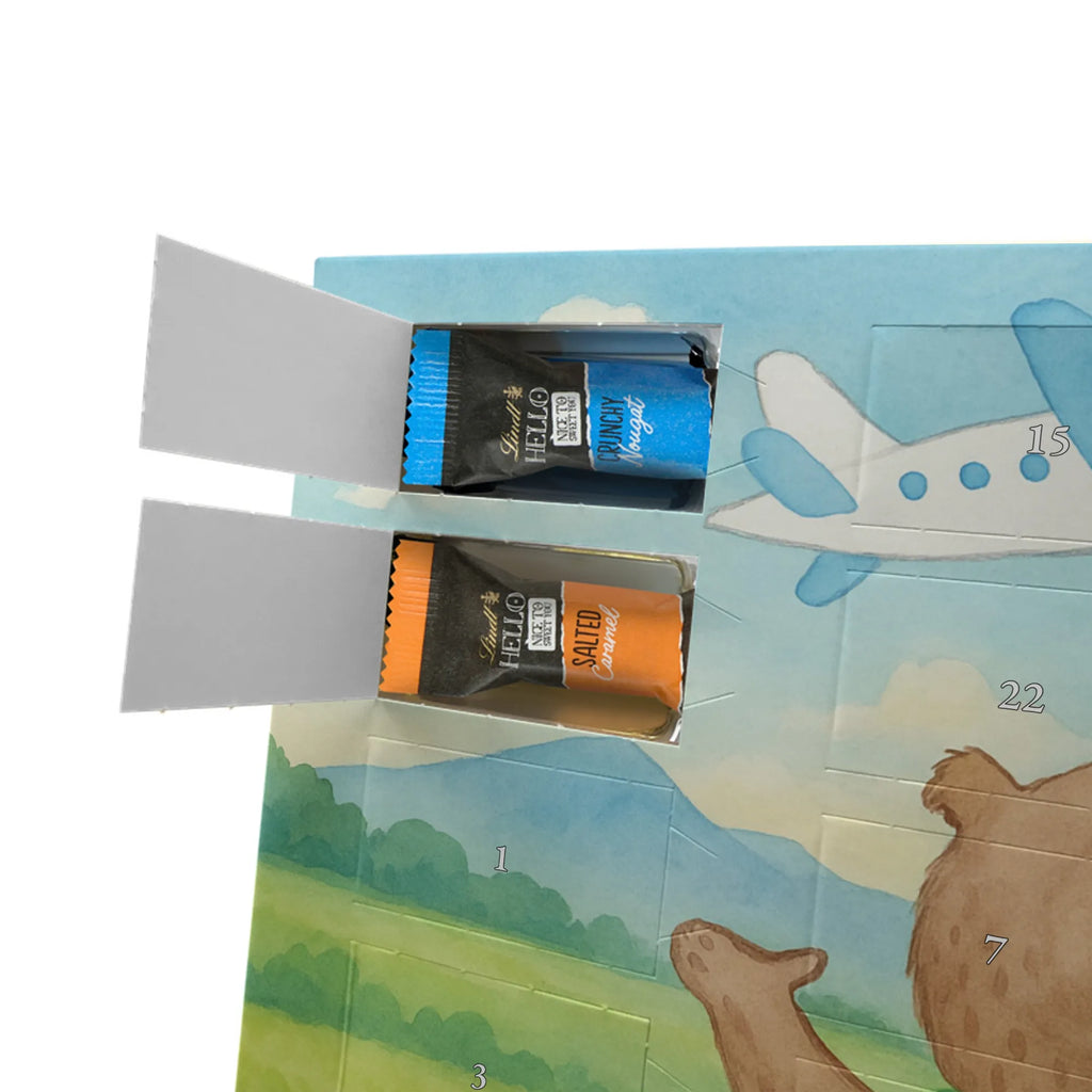 Chocolate advent calendar bear Airplane Design Loving, Two, Together, Marriage, Proposal of marriage, Love gift, gift for her, gift for him, anniversary gift, Valentine&#39;s Day Gift for Women Love Gift Anniversary Wedding Anniversary Party Favor Gift for Girlfriend Gift for Partner Boyfriend Gift Token of Love for Men for Husband