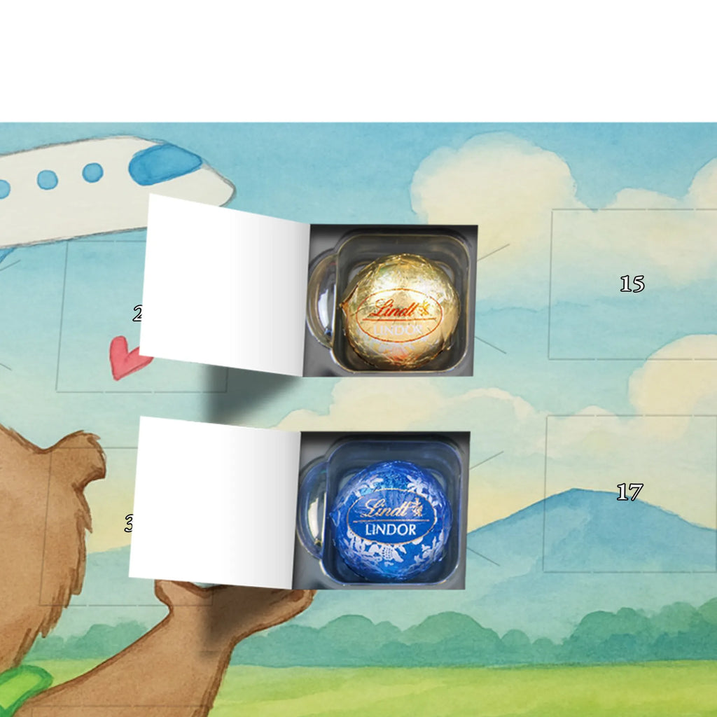 Chocolate advent calendar bear Airplane Design Loving, Two, Together, Marriage, Proposal of marriage, Love gift, gift for her, gift for him, anniversary gift, Valentine&#39;s Day Gift for Women Love Gift Anniversary Wedding Anniversary Party Favor Gift for Girlfriend Gift for Partner Boyfriend Gift Token of Love for Men for Husband