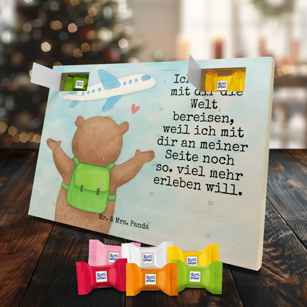 Chocolate advent calendar bear Airplane Design Loving, Two, Together, Marriage, Proposal of marriage, Love gift, gift for her, gift for him, anniversary gift, Valentine&#39;s Day Gift for Women Love Gift Anniversary Wedding Anniversary Party Favor Gift for Girlfriend Gift for Partner Boyfriend Gift Token of Love for Men for Husband