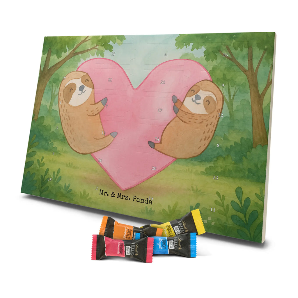 Chocolate advent calendar sloths Heart Design Loving, Two, Together, Marriage, Proposal of marriage, Love gift, gift for her, gift for him, anniversary gift, Valentine&#39;s Day Gift for Women Love Gift Anniversary Wedding Anniversary Party Favor Gift for Girlfriend Gift for Partner Boyfriend Gift Token of Love for Men for Husband