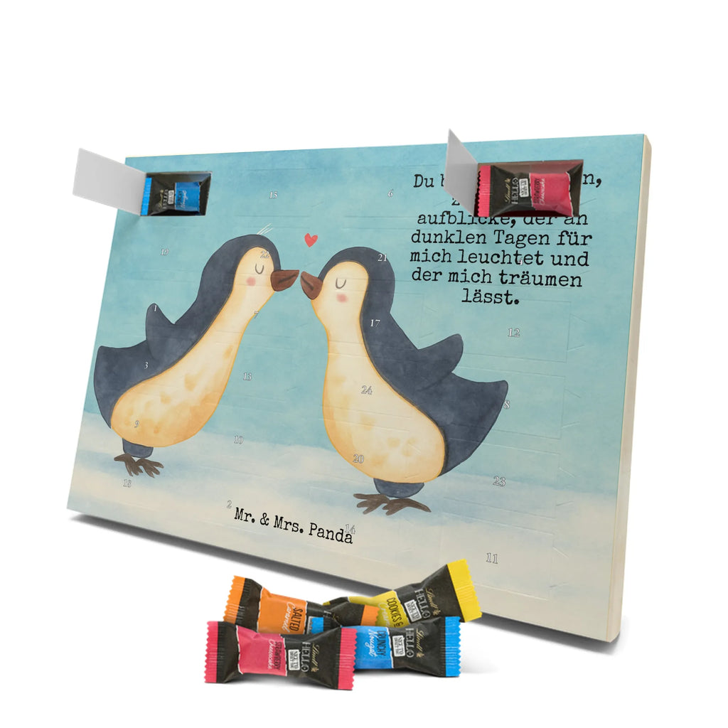 Chocolate advent calendar Penguins in love Design Loving, Two, Together, Marriage, Proposal of marriage, Love gift, gift for her, gift for him, anniversary gift, fiancée, love saying, gift friend, wedding anniversary, proof of love, anniversary, penguins, guest gift, wedding, gift girlfriend, couple. love couple, fiancé, gift anniversary, pair, gift idea, penguin love, pair of penguins