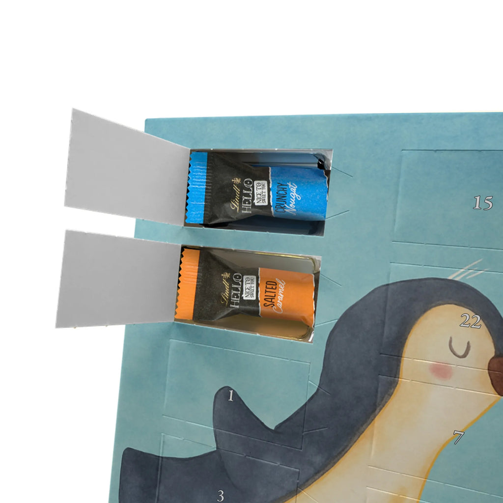 Chocolate advent calendar Penguins in love Design Loving, Two, Together, Marriage, Proposal of marriage, Love gift, gift for her, gift for him, anniversary gift, fiancée, love saying, gift friend, wedding anniversary, proof of love, anniversary, penguins, guest gift, wedding, gift girlfriend, couple. love couple, fiancé, gift anniversary, pair, gift idea, penguin love, pair of penguins