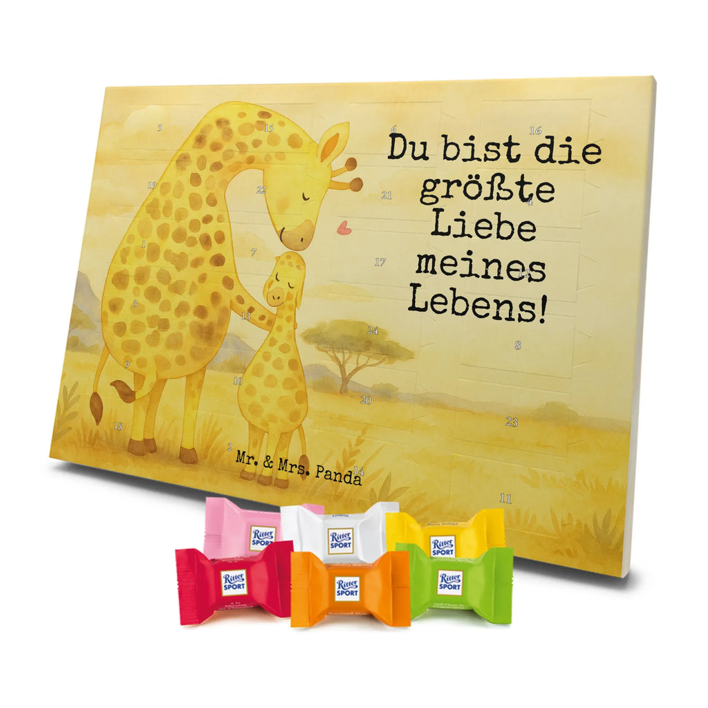 Chocolate advent calendar giraffe child Design Africa, mum, favourite person, child, son, daughter, mother