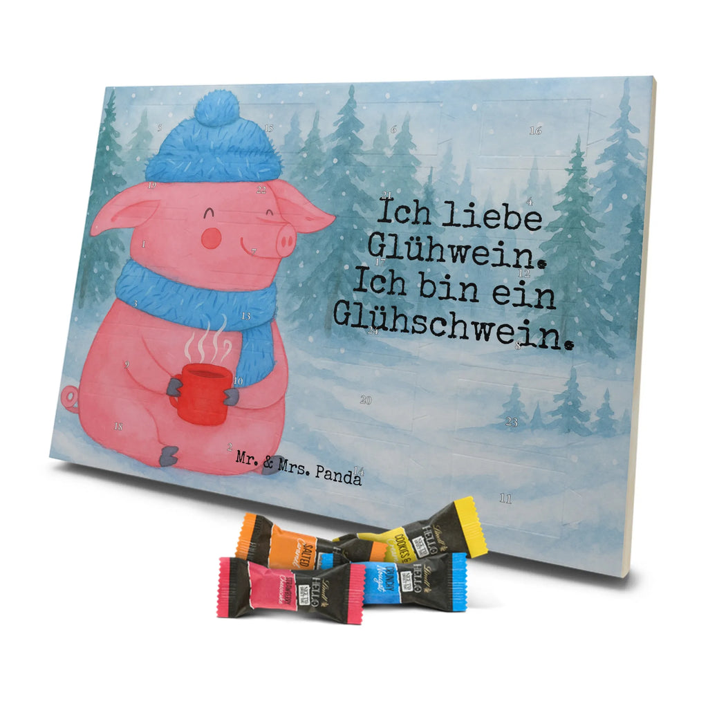 Chocolate advent calendar Pig Mulled wine Design Christmas time, snow, mulled wine, mulled pig, Christmas market, punch