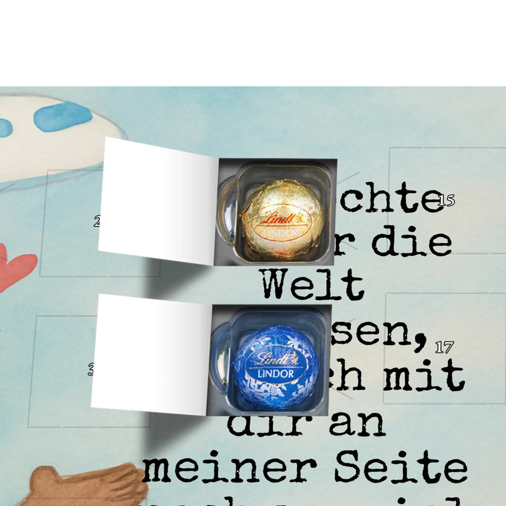 Chocolate advent calendar bear Airplane Design Loving, Two, Together, Marriage, Proposal of marriage, Love gift, gift for her, gift for him, anniversary gift, Valentine&#39;s Day Gift for Women Love Gift Anniversary Wedding Anniversary Party Favor Gift for Girlfriend Gift for Partner Boyfriend Gift Token of Love for Men for Husband