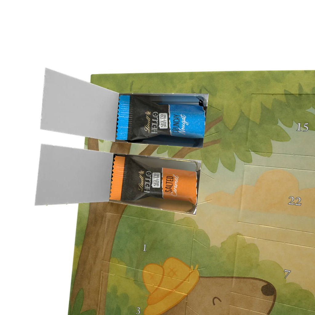 Chocolate advent calendar Bears with hats Design Father's Day, Mother's Day, father, role model, son, sons, children, favourite person, father-son, child, father's day