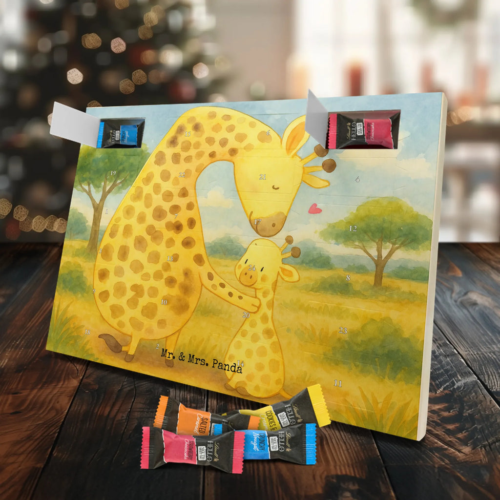 Chocolate advent calendar giraffe child Design Africa, mum, favourite person, child, son, daughter, mother