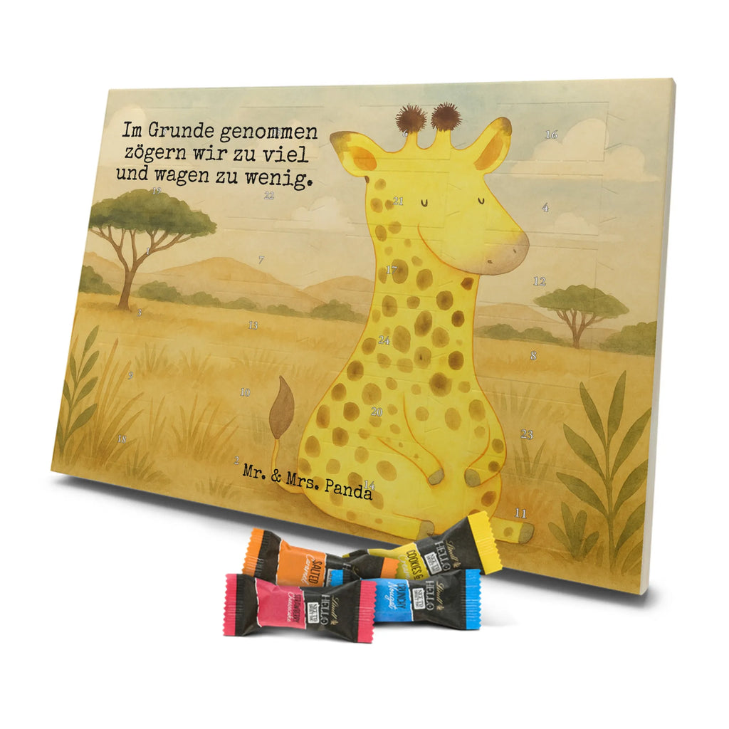 Chocolate advent calendar giraffe Satisfied Design Africa, Adventure