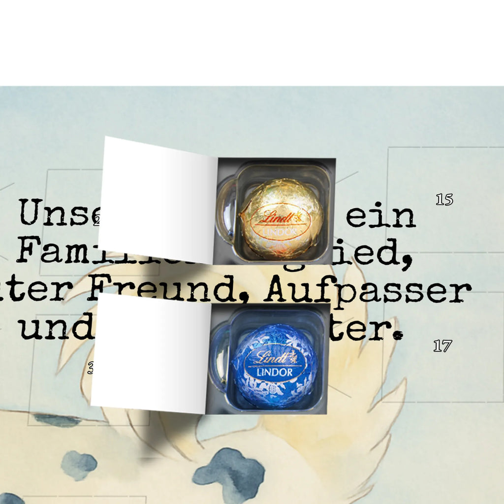 Chocolate advent calendar Dog Australia Shepherd Design hound, dog sayings, gifts for dogs, Christmas gifts for dogs, what do you give a dog lover, funny gifts for dog owners, bag with dog print, dog decorative items, love for dogs, dog breed, love dogs, dog mama, mutt, woof, Family dog, Saying, Sayings, Australia Shepherd, Dog love