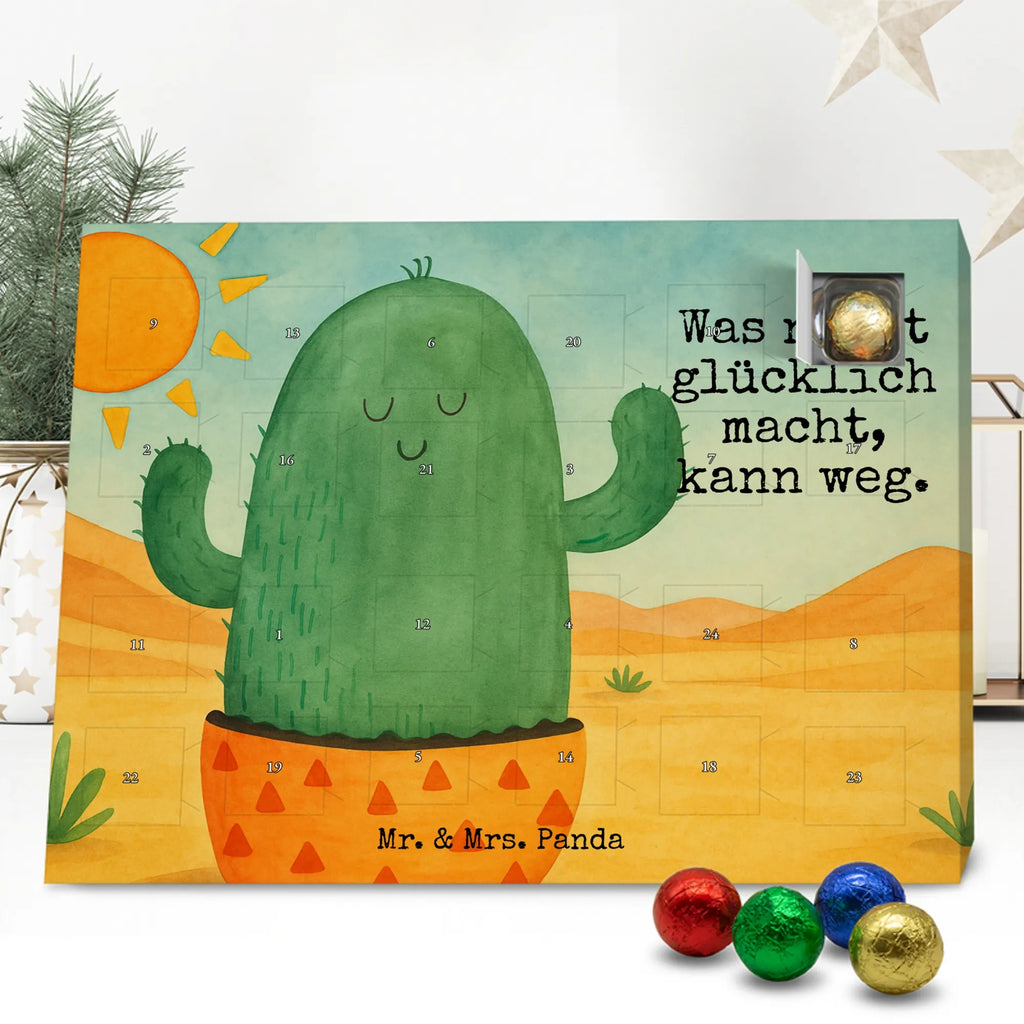 Adventskalender Kaktus Sonne Design