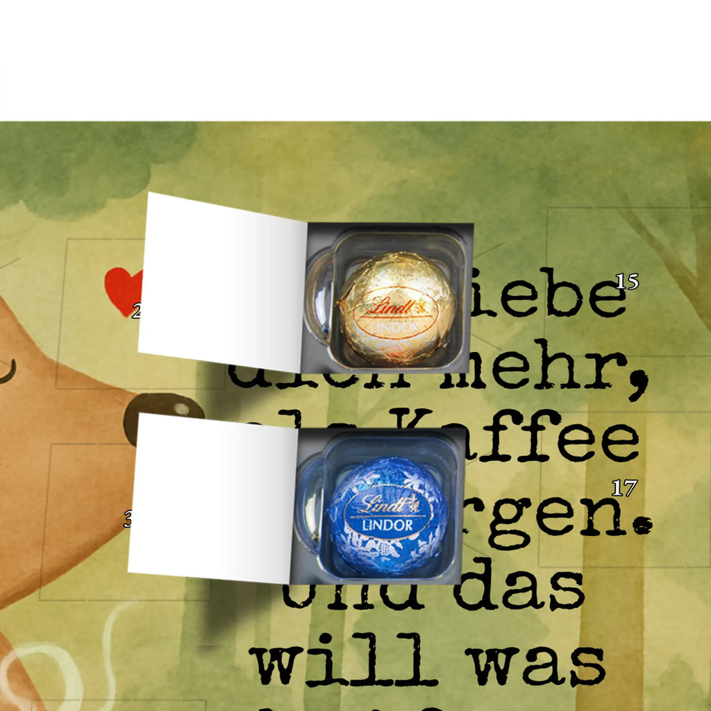 Chocolate advent calendar bear morning coffee Design Loving, Two, Together, Marriage, Proposal of marriage, Love gift, gift for her, gift for him, anniversary gift, Valentine&#39;s Day Gift for Women Love Gift Anniversary Wedding Anniversary Party Favor Gift for Girlfriend Gift for Partner Boyfriend Gift Token of Love for Men for Husband