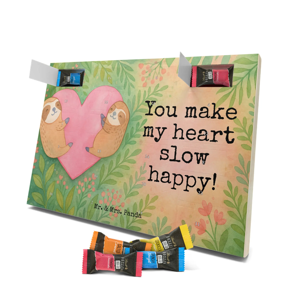 Chocolate advent calendar sloths Heart Design Loving, Two, Together, Marriage, Proposal of marriage, Love gift, gift for her, gift for him, anniversary gift, Valentine&#39;s Day Gift for Women Love Gift Anniversary Wedding Anniversary Party Favor Gift for Girlfriend Gift for Partner Boyfriend Gift Token of Love for Men for Husband